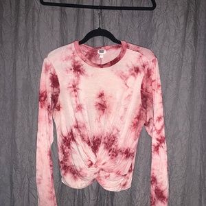 Tye Dye Twist Knot Tee